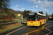 PU Thepra AG, Stans, NW 15'296 (MAN/Lauber 11.190HOCL, 1993, ex PU TSB, Seelisberg) am 18.11.2009 in St. Jakob. 