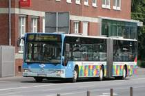 SWM 2149  (MS ST 578) mit der Linie 10 zum Waldweg.
Aufgenommen auf der Eisenbahnstr. in Mnster am 27.6.2009.