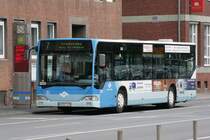 SWM 2233 (MS ST 133) Richtung Kriegerweg mit der Linie 7.
Aufgenommen auf der Eisenbahnstr. in Mnster am 27.7.2009.