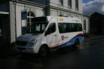 PU Indermhle Bus AG, Rekingen AG, Nr. 003 (AG 360'471, MB Sprinter City 35, 2008) am 4.11.2009 in Zurzach.