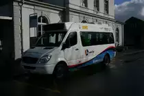 PU Inderm�hle Bus AG, Rekingen AG, Nr. 003 (AG 360'471, MB Sprinter City 35, 2008) am 4.11.2009 in Zurzach.