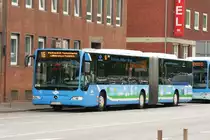 SWM 2745 (MS ST 172) mit Werbung f�r die Stadtwerke M�nster.
Aufgenommen an der Eisenbahnstr. am 27.6.2009.