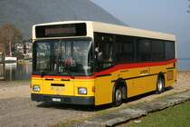 PU Merzaghi, Maroggia, TI 228'833 (MAN/Lauber 11.190HOCL, 1991, ex Regie Bellinzona TI 215'333) am 30.10.2009 in Capolago.