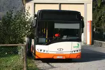 AMSA, Chiasso, Nr. 25 (TI 235'025, Solaris Urbino 8.9LE, 2009) am 30.10.2009 in Capolago.