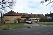 DAF-Leyland, am 24.11.2009 am PKP Bahnhof Gubin