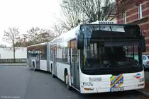 Lange haben wir gewartet nun sind sie da! Unsere Wundersch�nen MAN Lion's City G Baujahr 2009 von der KVB Tochter IN-Bus. 
