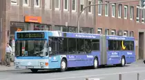 SWM 9827 (MS ST 546) mit Werbung f�r den Nachtbus M�nster.
Hier mit der Linie 6 zum Bf Hiltrup.
27.6.2009