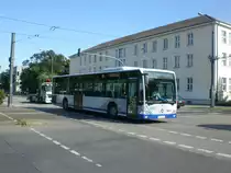 Mercedes-Benz O 530 I � (Citaro) auf der Linie 618 nach Bahnhof W�nsdorf-Waldstadt am Hauptbahnhof.
