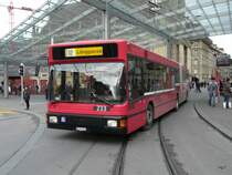 Bern mobil - MAN Bus Nr.233 BE 513233 unterwegs auf der Linie 12 in Bern am 13.11.2009