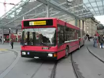 Bern mobil - MAN Bus Nr.233 BE 513233 unterwegs auf der Linie 12 in Bern am 13.11.2009