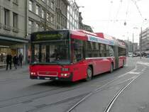 Bern mobil - Volvo 7700 Bus Nr.830 BE 612830 unterwegs auf der Linie 10 in Bern am 13.11.2009