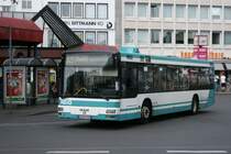 RSVG  SU BV 2502 mit der Linie 529 zum Bf Hennef.
Aufgenommen vor dem HBF Bonn am 28.6.2009.