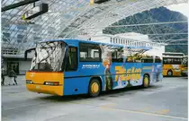 Aus dem Archiv: PTT Regie P 25'859 Neoplan am 6. Oktober 1998 Chur, Postautostation (mit Vollwerbung f�r  Pesko )