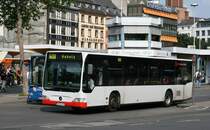 SWB 0406 (BN SW 4364) mit der Linie 607 nach Ramersdorf U am HBF Bonn 28.6.2009.