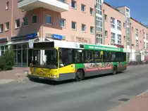 Volvo V7000 auf der Linie 117 nach S-Bahnhof Lichterfelde Ost an der Haltestelle Stahnsdorf Waldsch�nke.