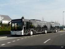 BD WM - MAN Lion`s City  AG 438015 unterwegs auf der Linie 444 bei der Haltestelle Oberwil-Lieli am 20.11.2009