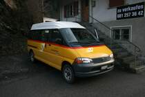 Regie Ilanz GR 159'406 (Toyota Hiace 4x4, 2001) am 26.11.2009 bei der Pitaschermhle.