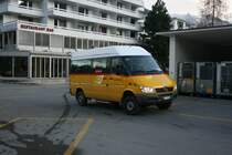 Regie Ilanz, GR 42'565 (MB Sprinter 313CDI 4x4, 2005, ex PU Janki, Luven) am 26.11.2009 in Ilanz.