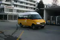 Regie Ilanz, GR 42'565 (MB Sprinter 313CDI 4x4, 2005, ex PU Janki, Luven) am 26.11.2009 in Ilanz.