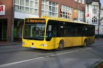EVAG 4163 (E VG 4163) auf Betriebsfahrt am 25.11.2009 an der Ahrfeldstr. in Essen Steele.