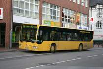 Mesenhohl E MO 755 mit der Linie der Linie 174 nach Essen Eiberg Kirche.
Aufgenommen an der Ahrfeldstr. am 25.11.2009.