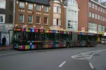 EVAG 3501 (E VG 3501) mit Werbung f�r die Mayersche Buchhandlung.
Am 25.11.2009 aufgenommen mit der Linie 184 nach H�rsterfeld an der Ahrfeldstr. in Essen Steele.