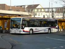Regionalbus Lenzburg - Mercedes Citaro Nr.59  AG 14853 bei den Bushaltestellen neben dem Bahnhof Lenzuburg am 20.11.2009
