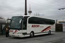 Adorf Dsseldorf  D AA 700 an der Hachestr in Essen am 25.11.2009.