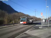 SBB/Niederer Nr. 22 beim Bhf. Ziegelbr�cke am 25.11.09.