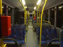 Linie/Kurs 609/25 Wagennumer 0907 am 27.11.2009 an der Endhaltestele Br�ser Berg S�dwache.
Sicht vom vorderenteil des Fahrzeuges ins hintere