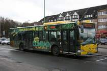 EVAG 4016 (E VG 4016) mit Werbung fr Holz Conrad.
Aufgenommen am Bf Essen Borbeck.
27.11.2009