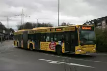 EVAG 3509 (E VG 3509) mit Werbung f�r Gr�nes Leihh�user 
auf Betriebsfahrt am Bf Essen Borbeck.
27.11.2009