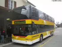 Ebenfalls zum Einsatzgebiet der Regie Nesslau geh�rt die Linie 791 zur Schw�galp, wo auf die S�ntis-Schwebebahn umgesteigen werden kann. Aufgrund des eher schlechten Wetters am 26.11.09 ist der Neoplan N4426 SG 273 224 wohl eher �berdimensioniert. 