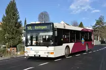 RBS, Worblaufen Nr. 7/BE 535'307 MAN am 4. Dezember 2009 in Bolligen.