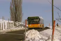 PU Engeloch, Riggisberg, Nr. 5 (BE 27'667, MAN NL353F/A26) am 3.12.2009 unterwegs bei Gambach.