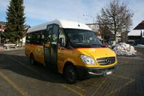 PU Lthi, Hinterfultigen, BE 221'299 (MB/Kusters 516CDI, 2009) am 3.12.2009 in Riggisberg.