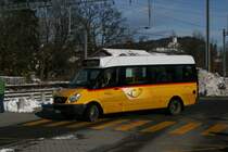 PU Heiniger, Riffenmatt, BE 688 (MB Sprinter City 35, 2007) am 3.12.2009 in Schwarzenburg. 