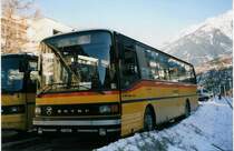 Aus dem Archiv: PTT Regie P 25'063 Setra am 17. Januar 1999 Brig, Bahnhof