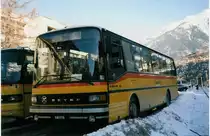 Aus dem Archiv: PTT Regie P 25'063 Setra am 17. Januar 1999 Brig, Bahnhof