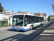 Mercedes-Benz O 530 I  (Citaro) auf Betriebsfahrt am Bahnhof Falkensee.