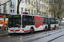 SWN 226 (NE ZS 226) mit Werbung f�r die Stadtwerke Neuss.
Hier mit der Linie 843 nach Grefraht an der Schwannstr. in Neuss am 28.11.2009. 