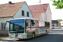 Stempfl hat in Ingolstadt 2 Citaro M. Einer davon steht am St.Martins Platz und wartet auf den Einsatz auf der Linie 21.