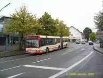 Mercedes O405GN� der KWS an Paffrath Kirche am 7.10.09