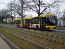 Linie 63 Richtung L�btau an der C�merswalder Strasse.