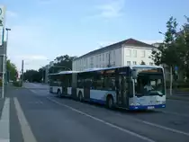 Mercedes-Benz O 530 I (Citaro) als SEV f�r die Stra�enbahn zwischen Hauptbahnhof und Platz der Einheit. 