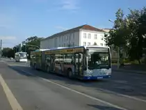 Mercedes-Benz O 530 I (Citaro) auf der Linie 605 nach Wissenschaftspark Golm am Hauptbahnhof.
