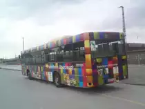 Mercedes o 405 auf den pausenplatz am Paderborner Hauptbahnhof