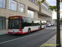 KWS Wagen 149 an der Stationnstra�e in Bergisch Gladbach am 6.11.09
