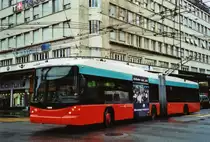 VB Biel Nr. 58 Hess/Hess Gelenktrolleybus am 16. November 2009 Biel, Bahnhof
