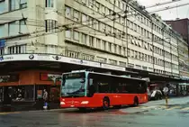 VB Biel Nr. 184/BE 654'184 Mercedes Citaro am 16. November 2009 Biel, Bahnhof